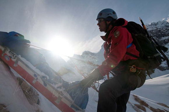 Denali Ranger, high angle rescue training